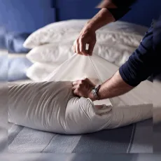3 Fold Wool Pillow by Devon Duvets 3 Fold Wool Pillow by Devon Duvets