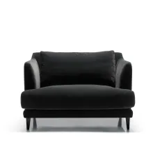 Sits Vera Loveseat Classic Anthracite front view