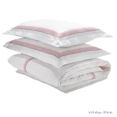 Empress Boudoir Pillow Case white Pink