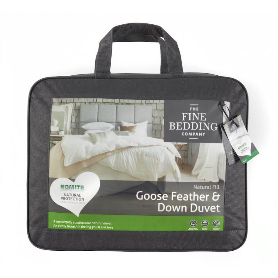 Goose Feather Down Duvet By The Fine Bedding Company Tog 13 5