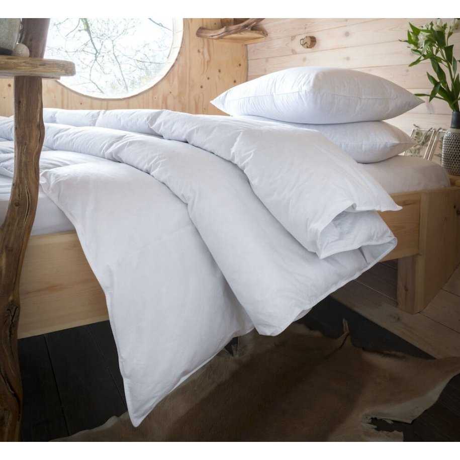 Goose Feather & Down Duvet by The Fine Bedding Company (Tog: Four Seasons)