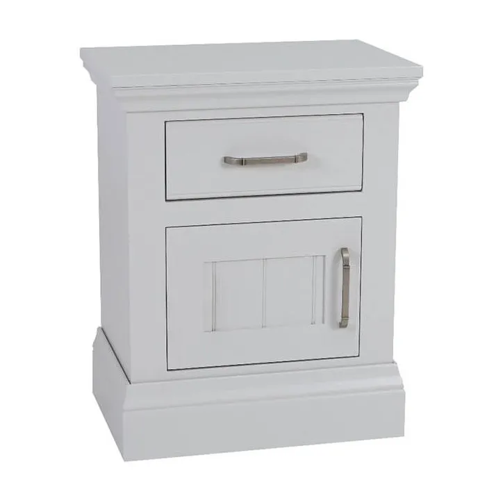 Hambledon Fully Painted Bedside Chest - 1 Door/Drawer Hambledon Fully Painted Bedside Chest - 1 Door/Drawer