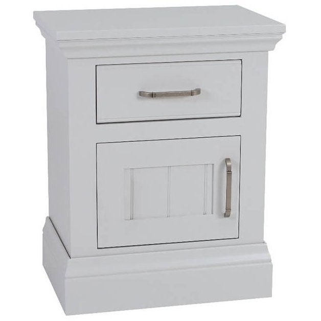 snuginteriors Hambledon Fully Painted Bedside Chest - 1 Door/Drawer