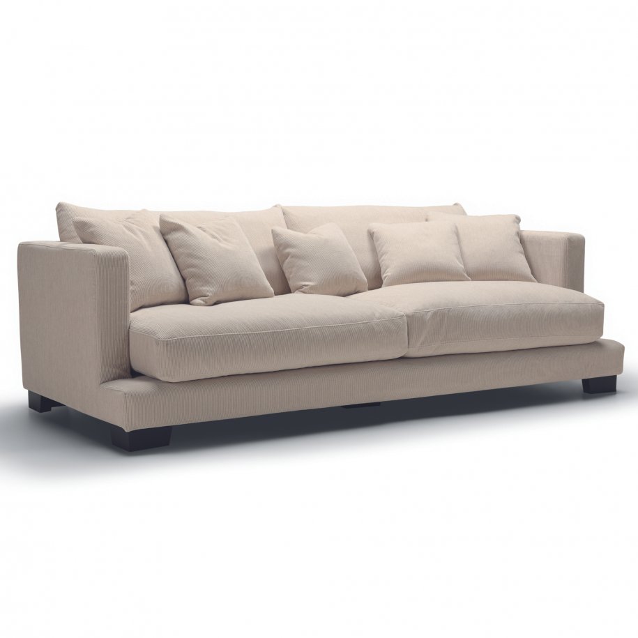 Colorado 3 Seater Caleido Light Beige angled