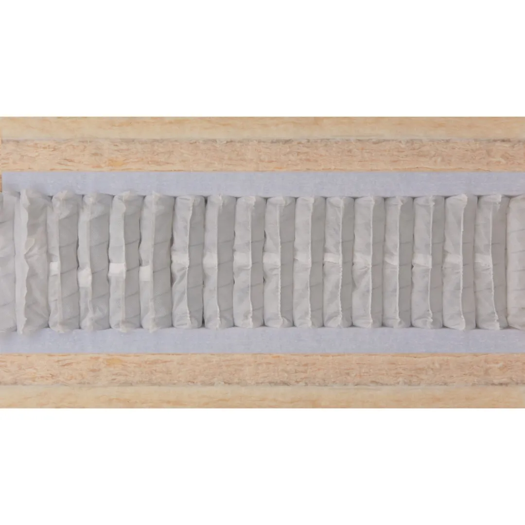 Hypnos orthos support 7 mattress cut-through