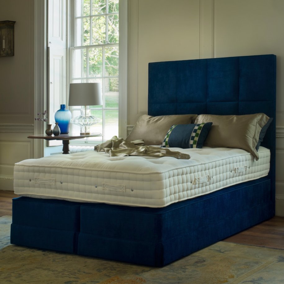 Hypnos Legacy II Mattress dressed angled