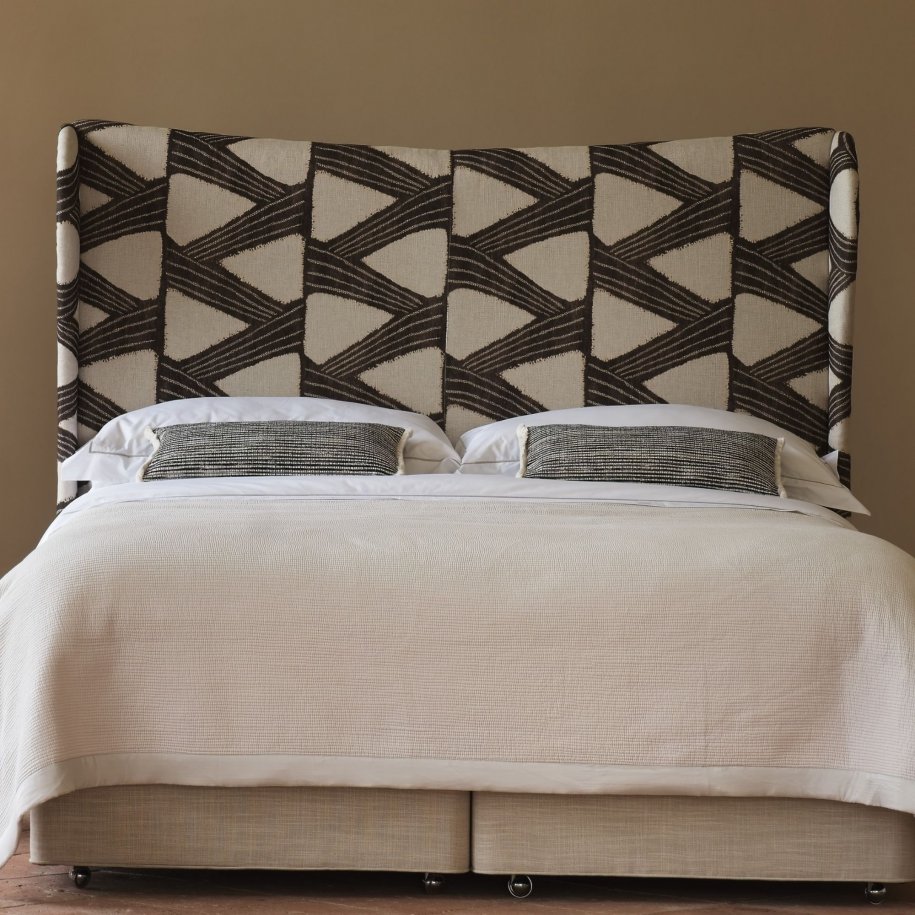 Hypnos Legacy VI Alice Headboard straight on dressed