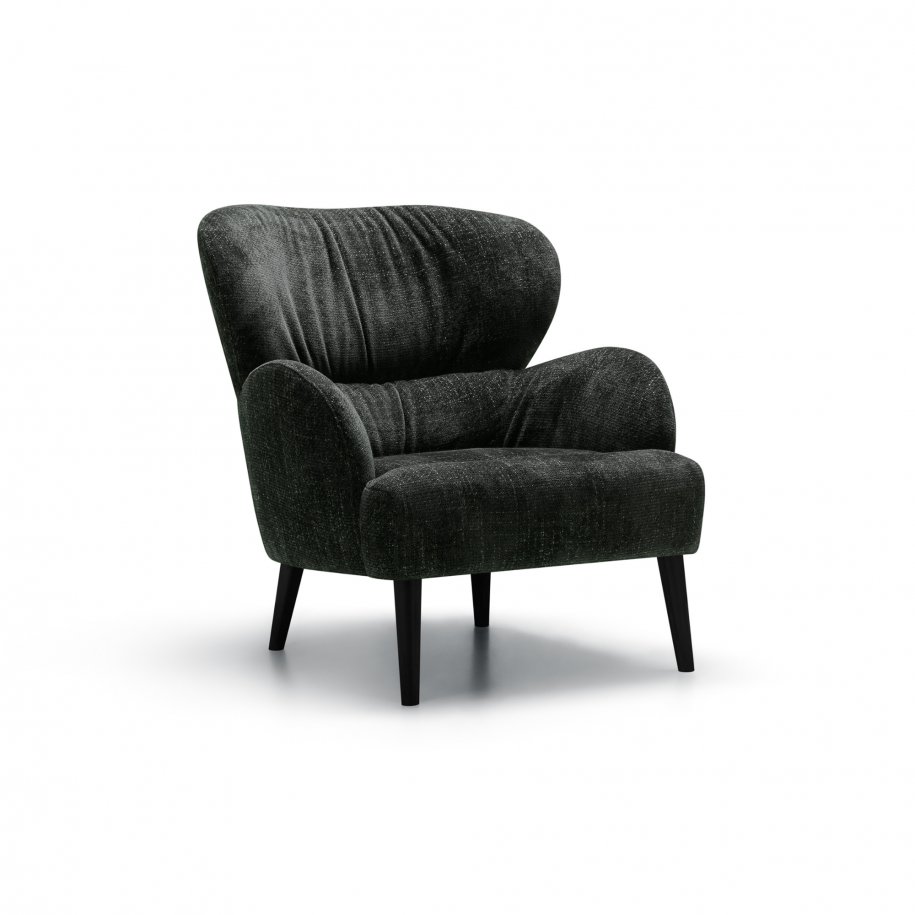 Sits Ross armchair Bloom Midnight Side View
