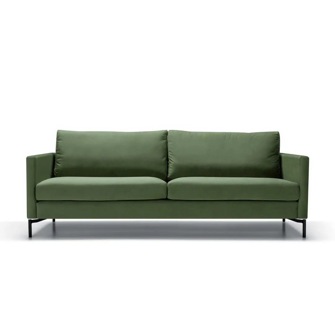 Sits Impulse 3 Seater Velvy Green