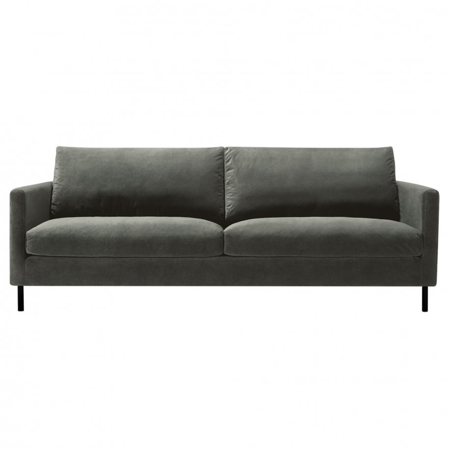 Sits Impulse 3 Seater Classic Velvet Grey