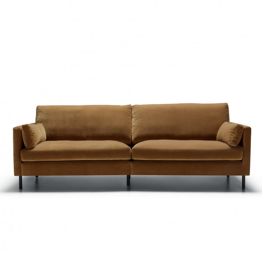 Sits Impulse 4 Seater Classic Velvet Teddy Brown