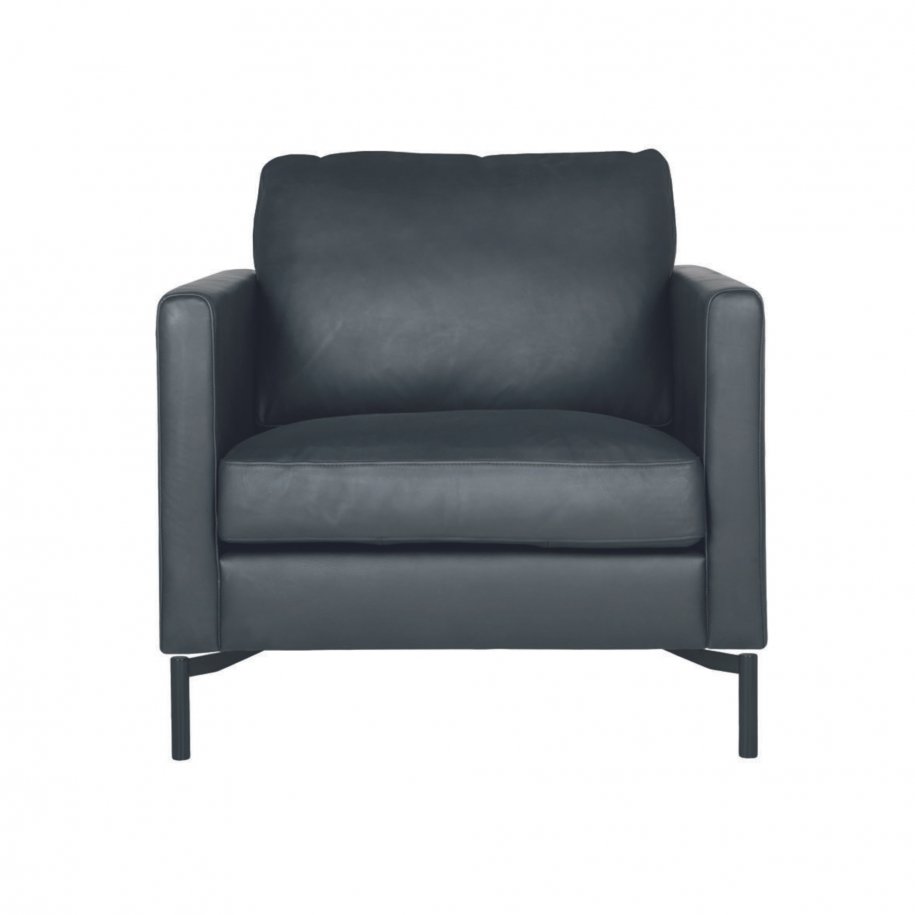 Sits Impulse armchair Aniline Black