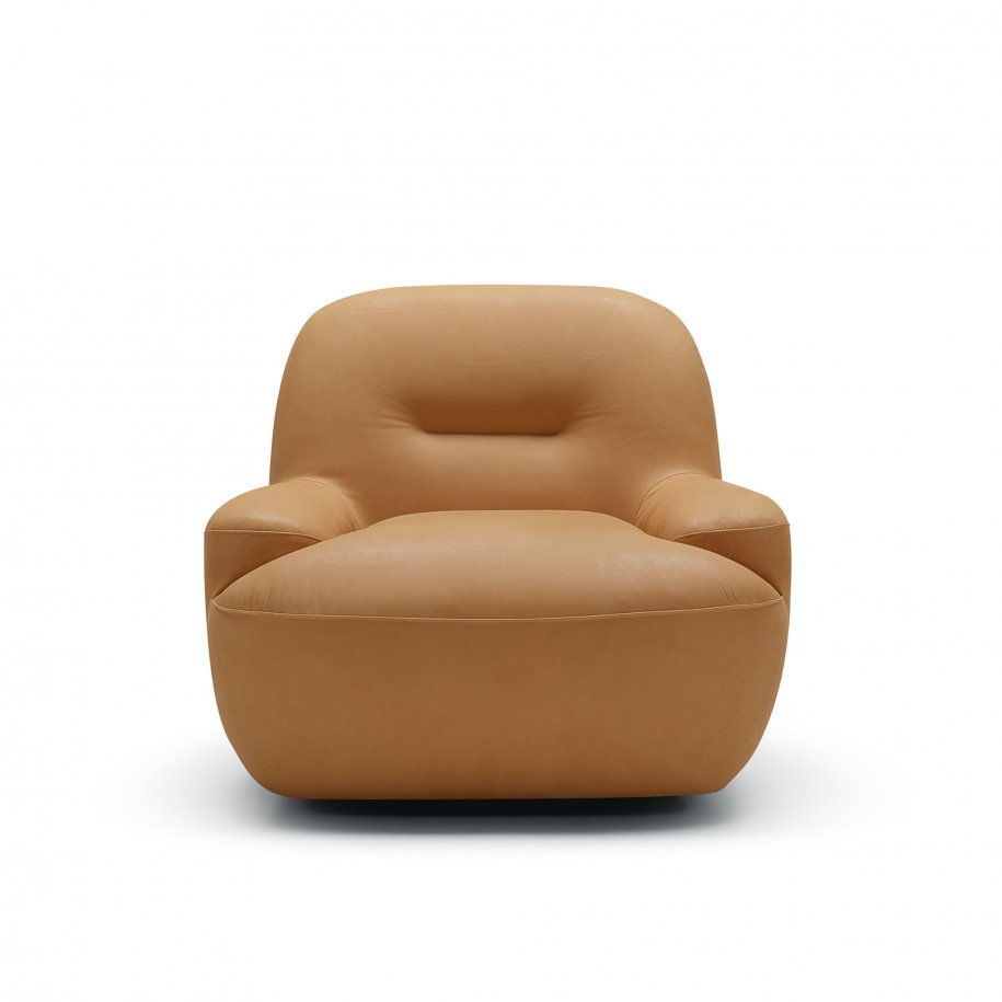 Sits Uma Armchair Aniline Latte