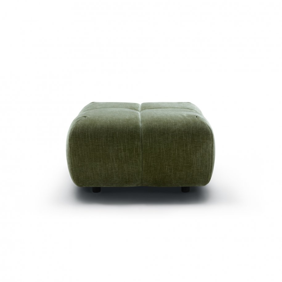 Sits Clyde Footstool Wildflower forest green