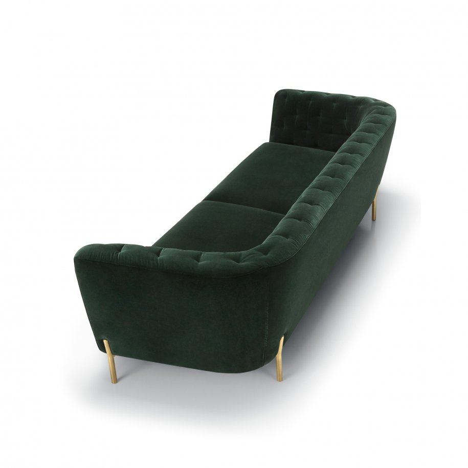 Sits Valentin 4 Seater Dark Green top view