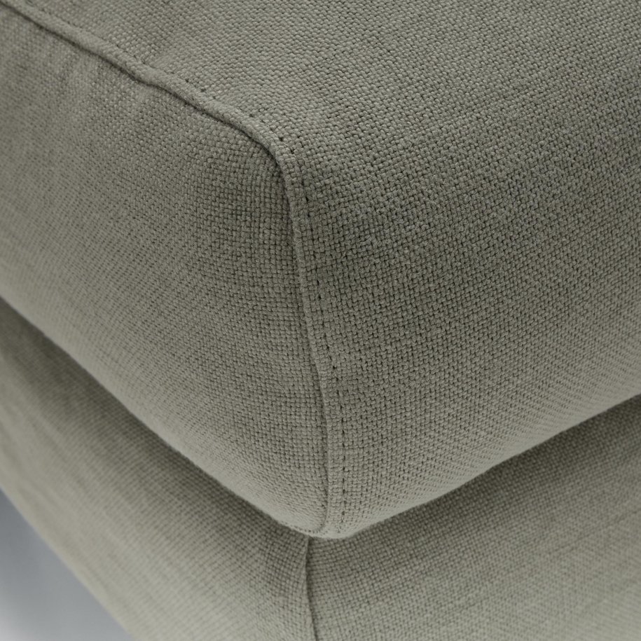 Sits Sally Footstool linen Grey close up