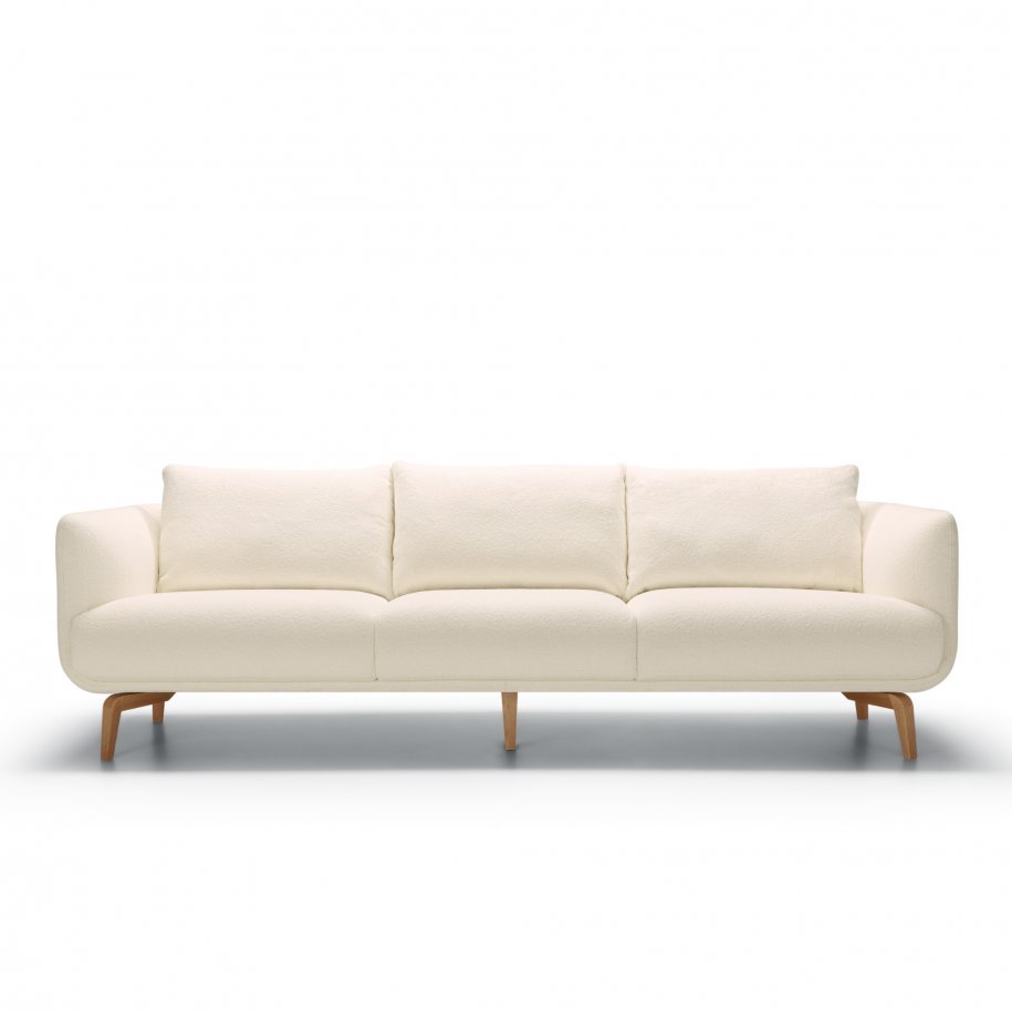 Sits Moa 4 Seater willow white front facing