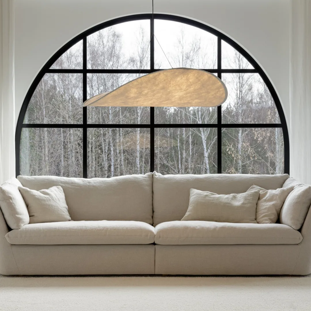 SITS Bonnie 3XL Sofa wildflower cold beige lifestyle front facing