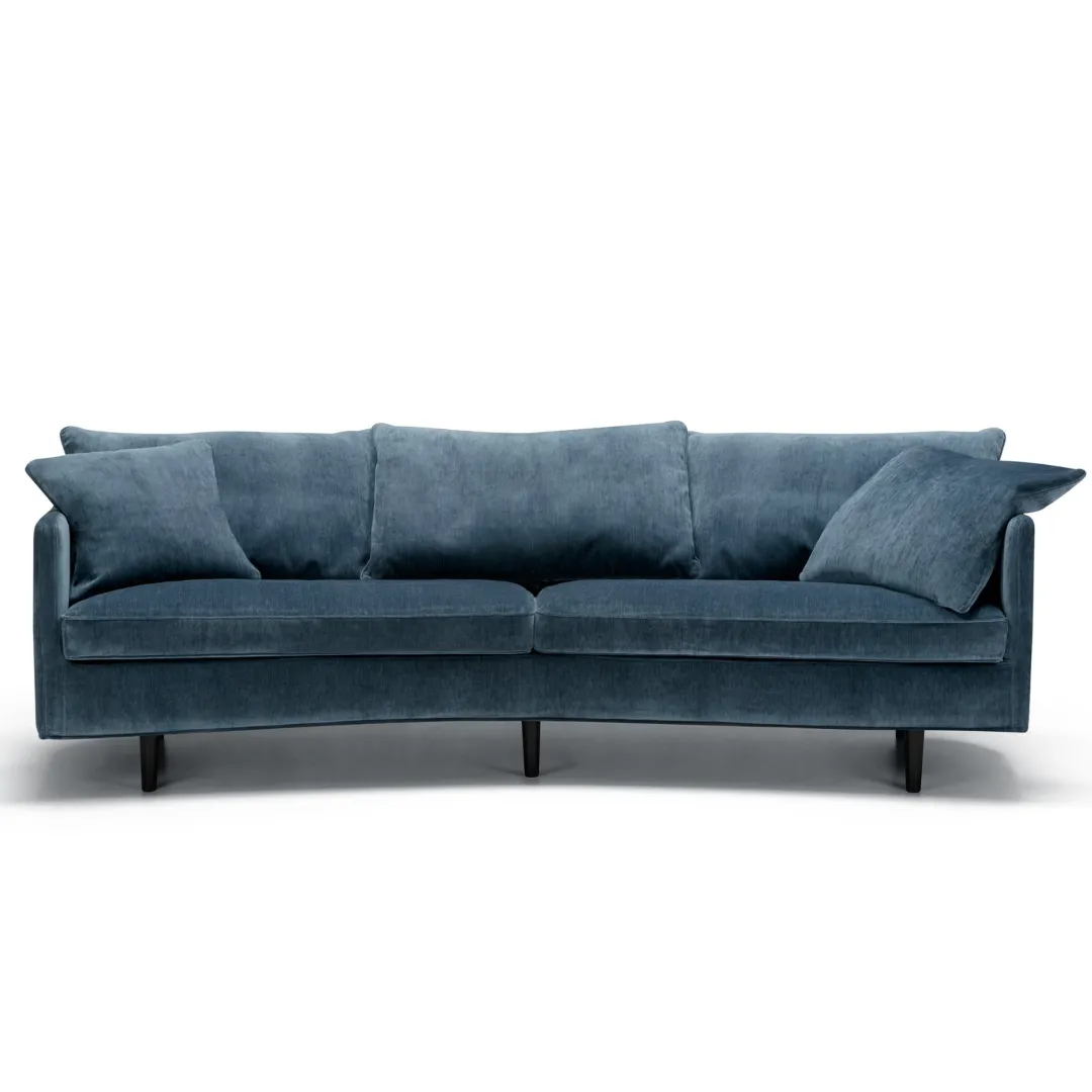 SITS Julia 3 Seater round classic elyot dark blue