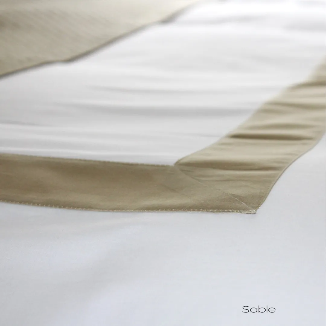 Windsor Sable detail on duvet cover