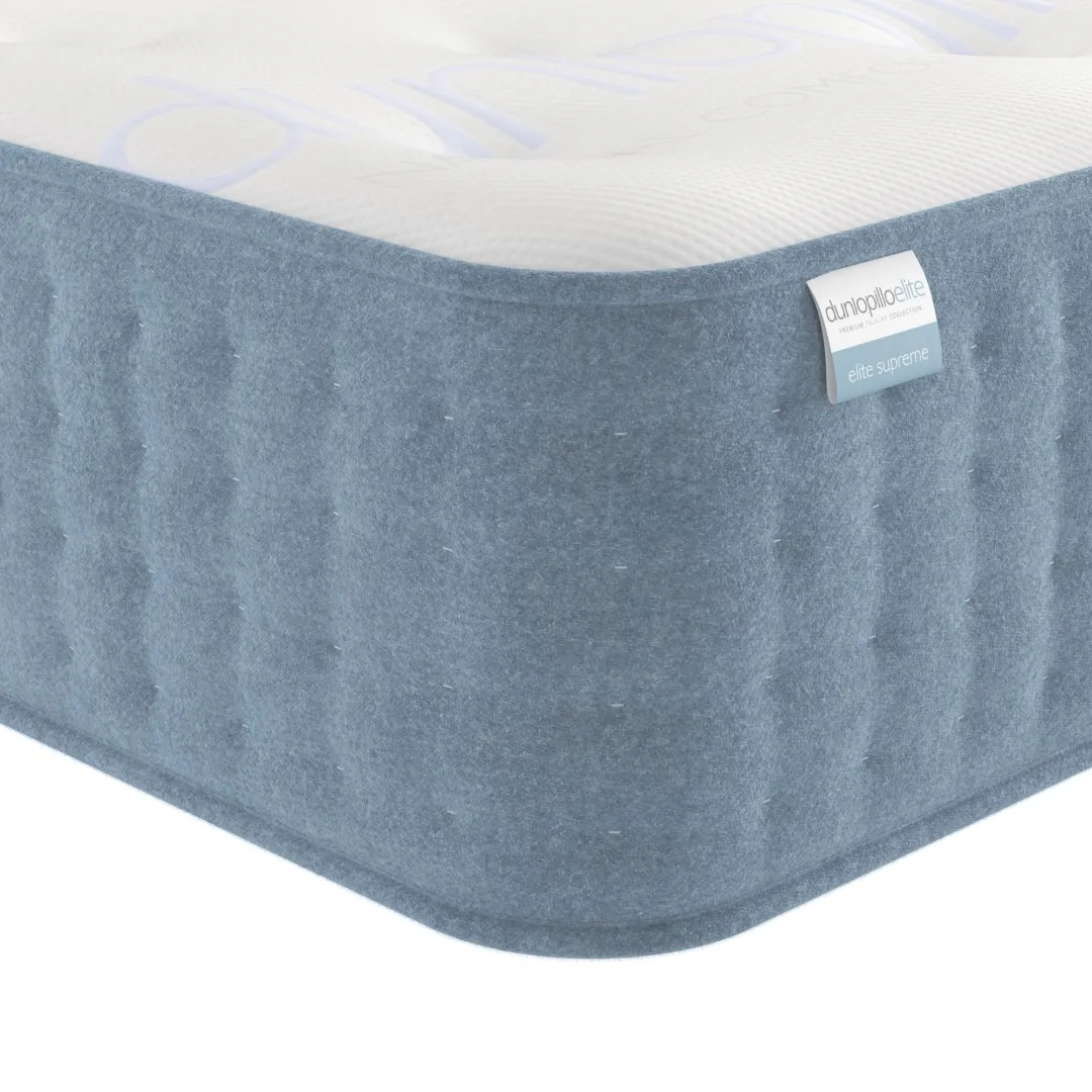 Dunlopillo Elite Supreme latex Mattress with Wool border