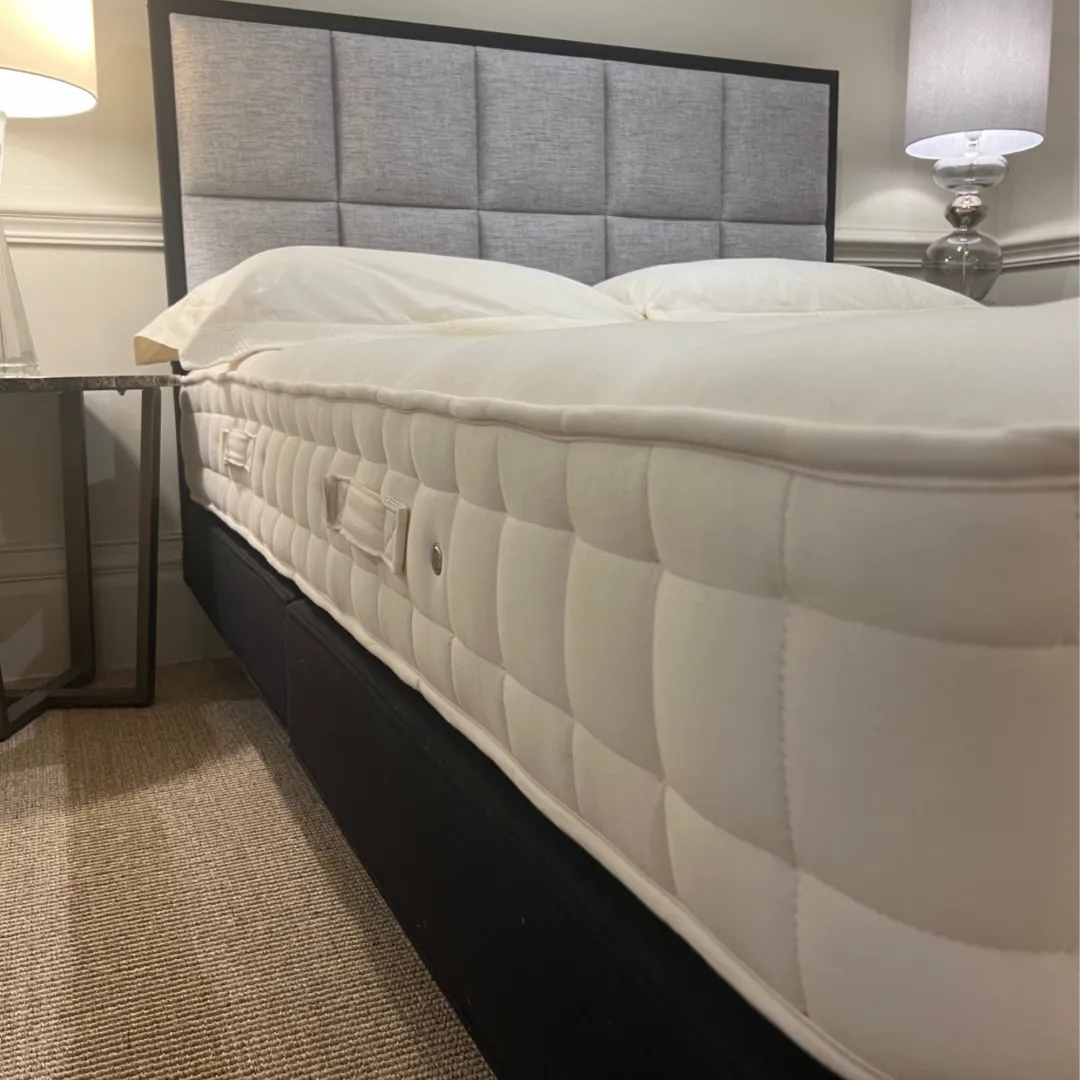 Cotton Origins 8 Divan Set Side View 2