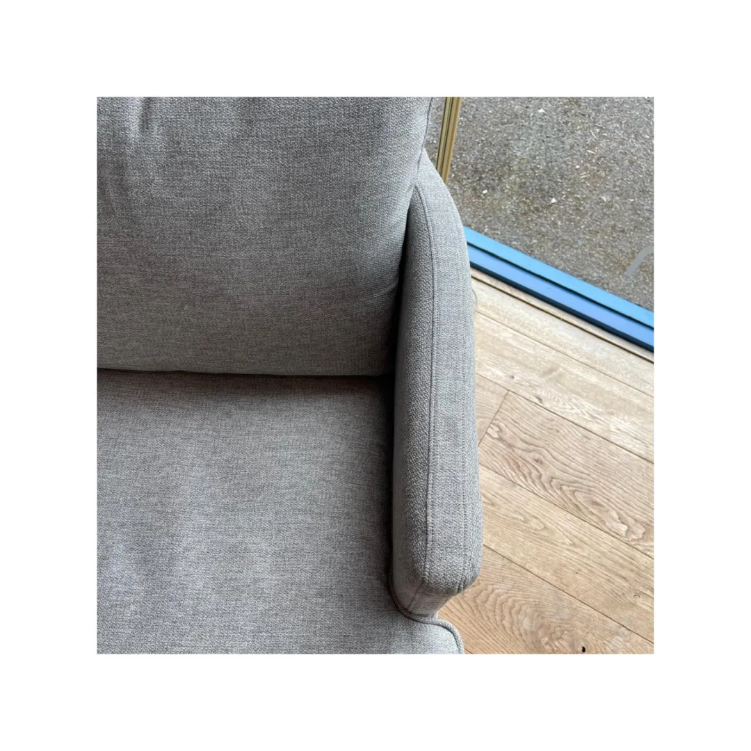 Julia Armchair in Arya 1 Light Grey Arm