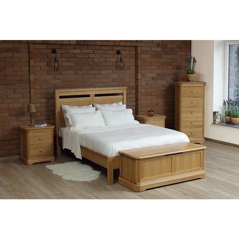 Lacoste Oak Bed Frame (Low Foot End) Lacoste Oak Bed Frame (Low Foot End)