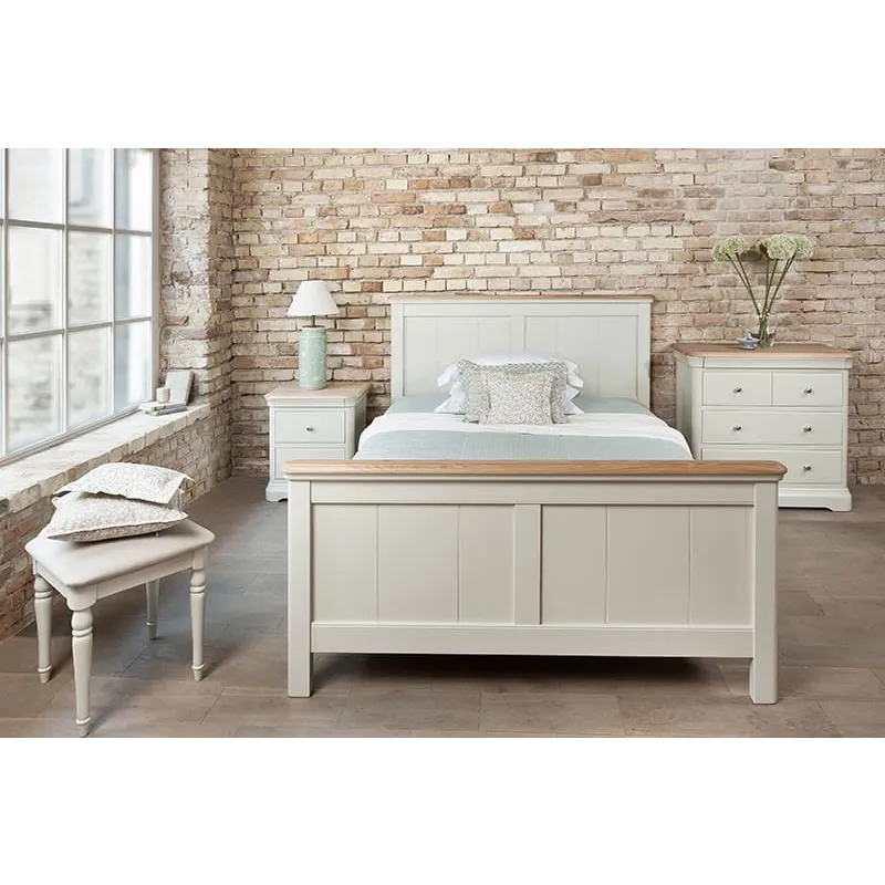 Lyon Tongue & Groove Panel Bed Frame (High Foot End) Lyon Tongue & Groove Panel Bed Frame (High Foot End)