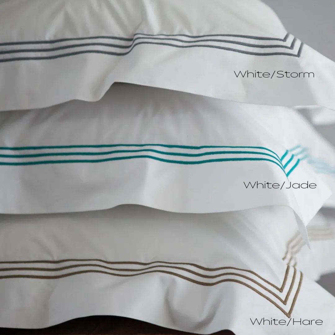 Brompton Oxford Pillow Case Jade Storm