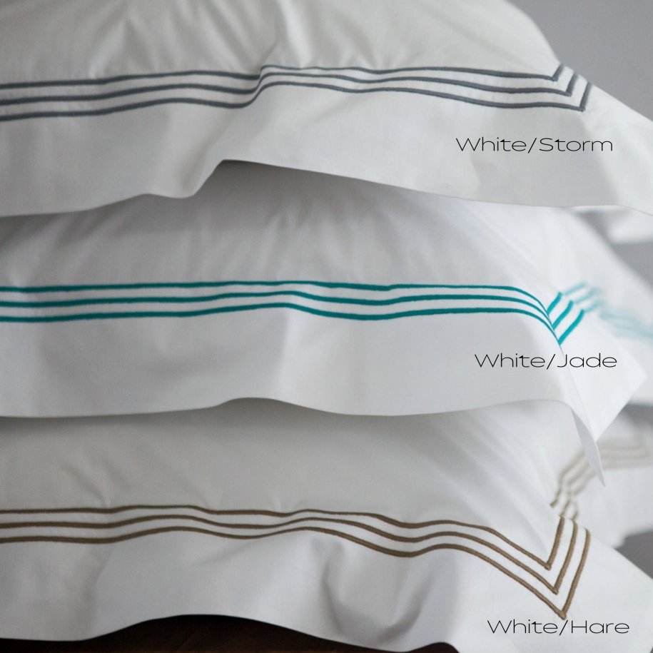 Brompton Oxford Pillow Case Jade Storm