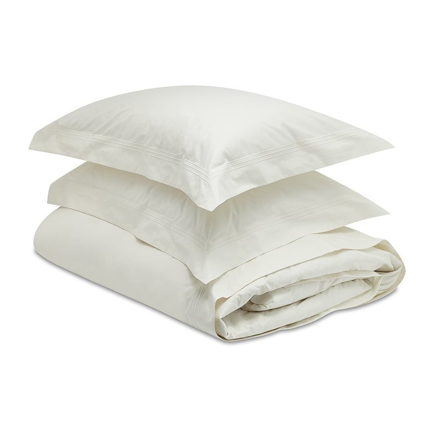 Brompton Oxford Pillow Case Vanilla
