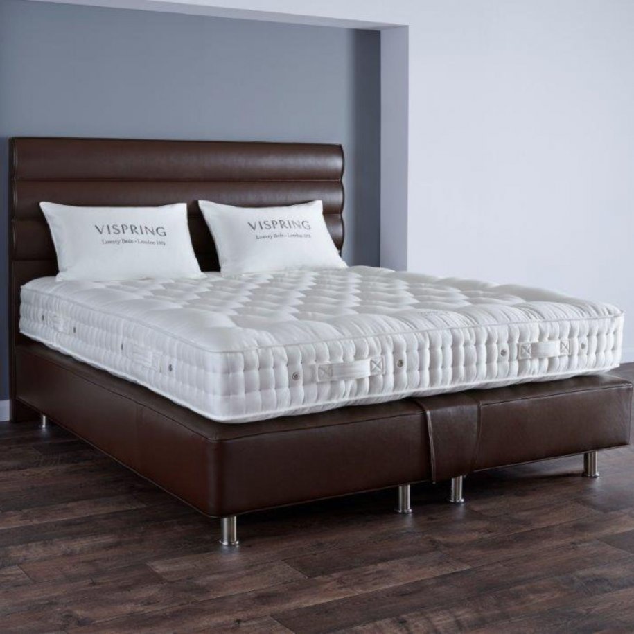 Vispring Dartington Divan Bed with Mattress and Triton Headboard