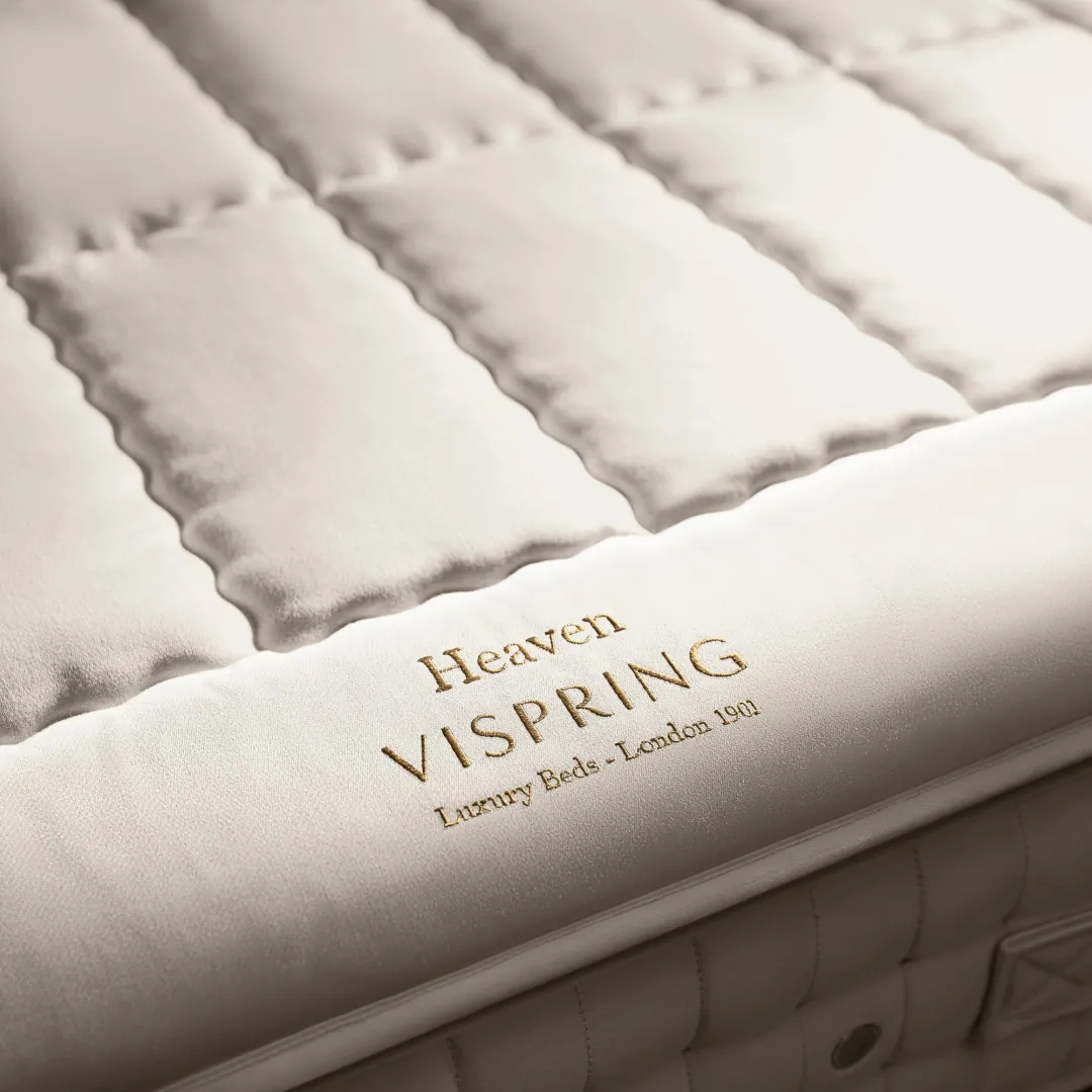 Vispring Heaven Mattress Topper close up