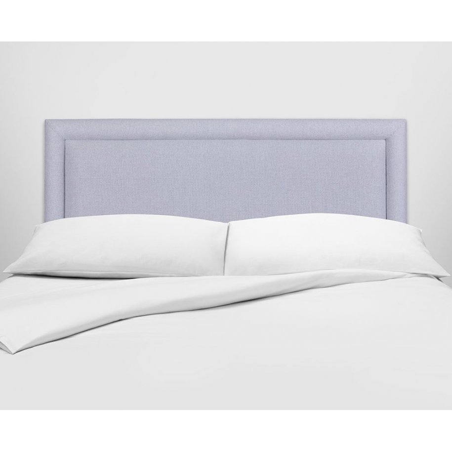 Vispring Helios Headboard with White Linen