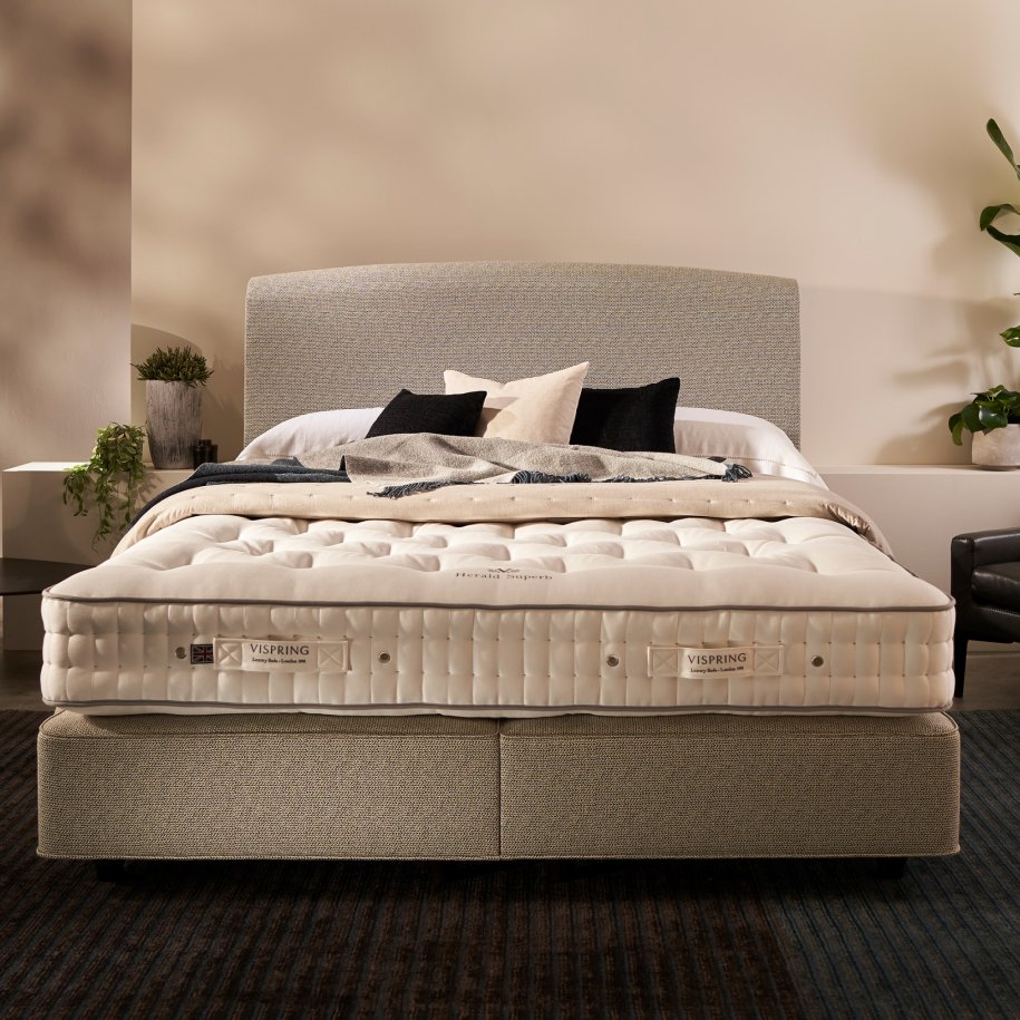 Vispring Herald Superb Mattress undressed