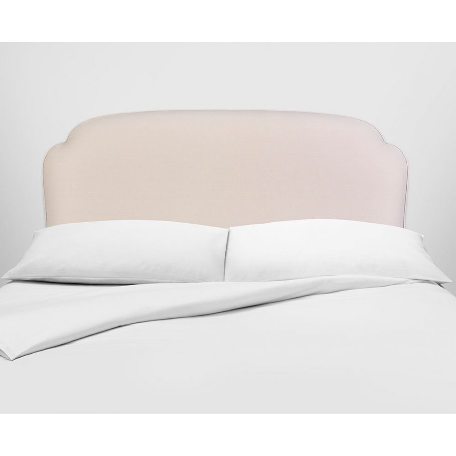 Vispring Moncorvo Headboard with White Linen