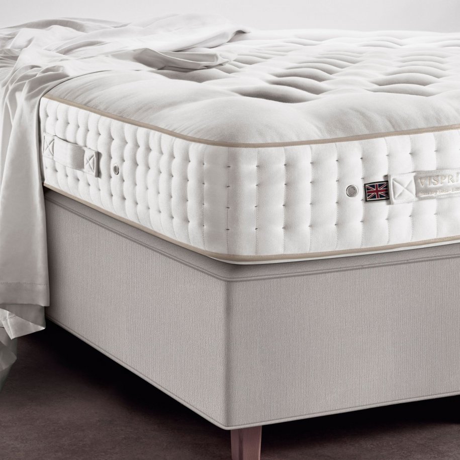 Vispring Sublime Superb Mattress on Divan Base