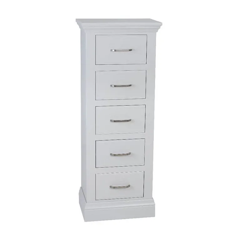 Hambledon Fully Painted Narrow Chest - 5 Drawer