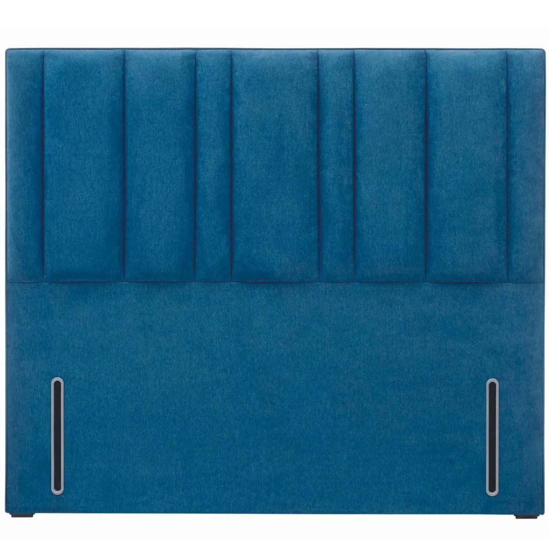 Harriett Headboard Euro slim by Hypnos in Blue