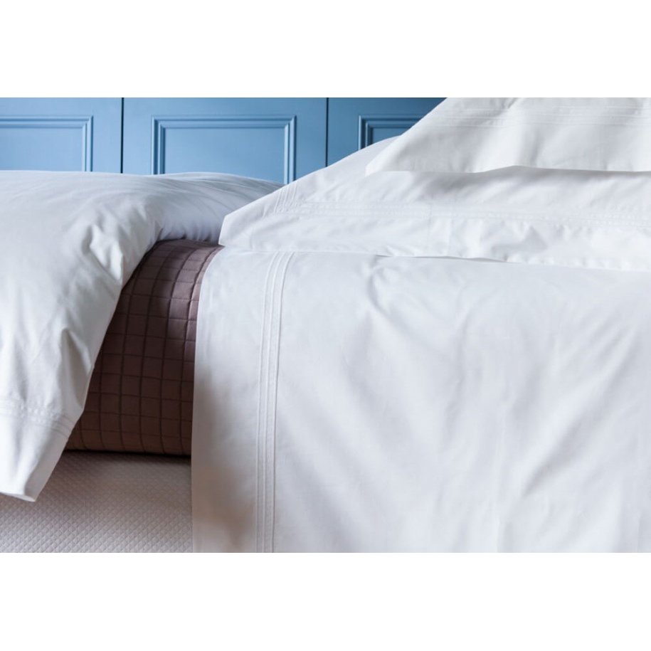 Brompton - Fitted Sheet White