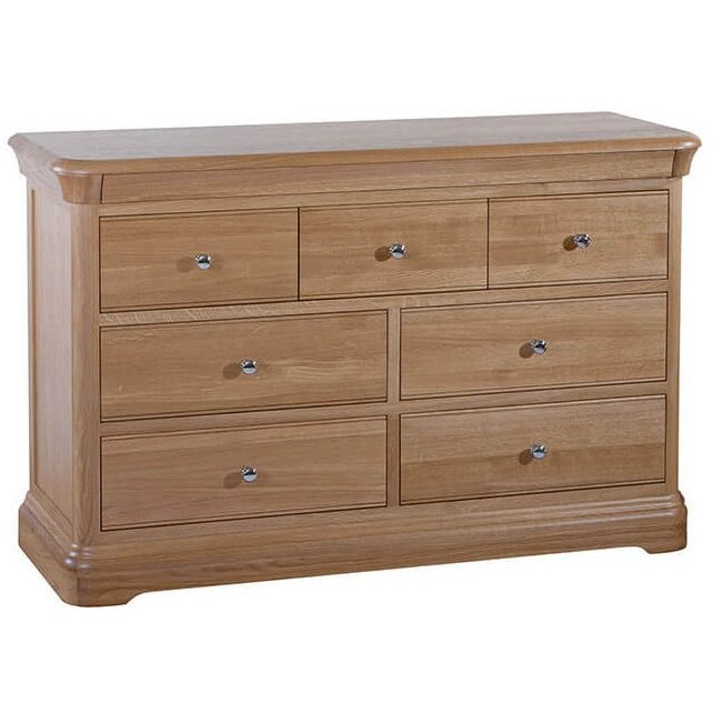 Lacoste Wide Chest of Drawers - 7 Drawer