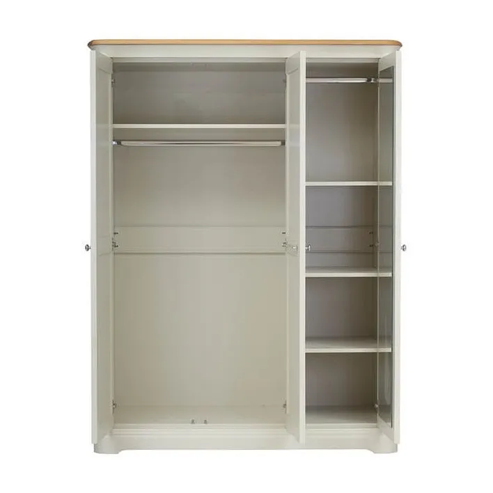 Lyon Triple Wardrobe Open View