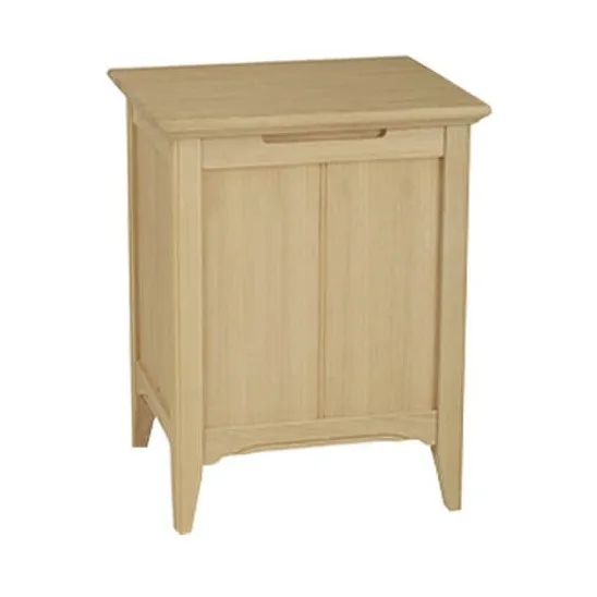 New England Oak Laundry Chest