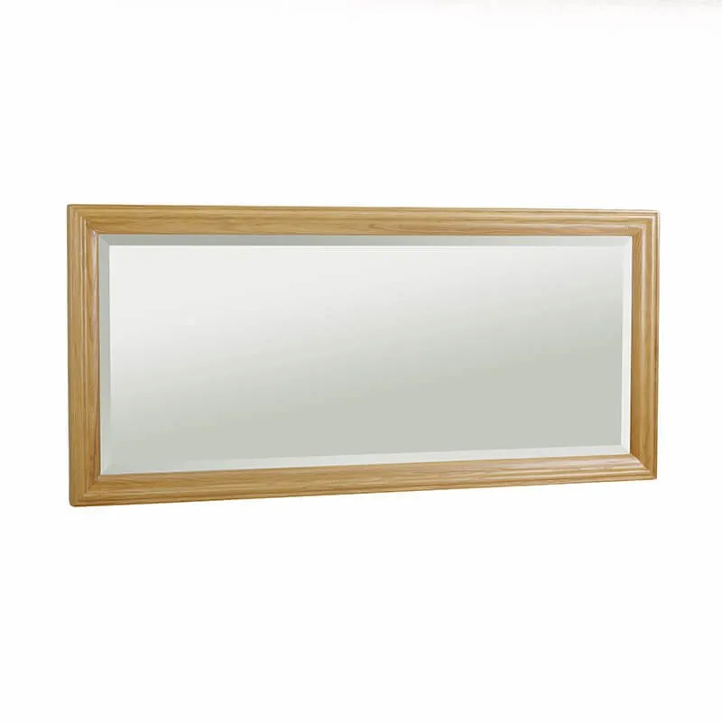New England Oak Wall Mirror