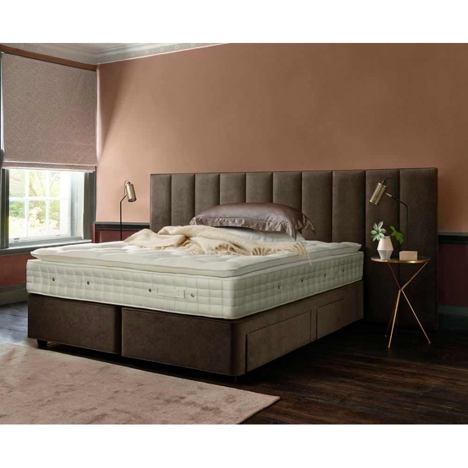 Pillow Top Stellar Divan with Caroline Headboard