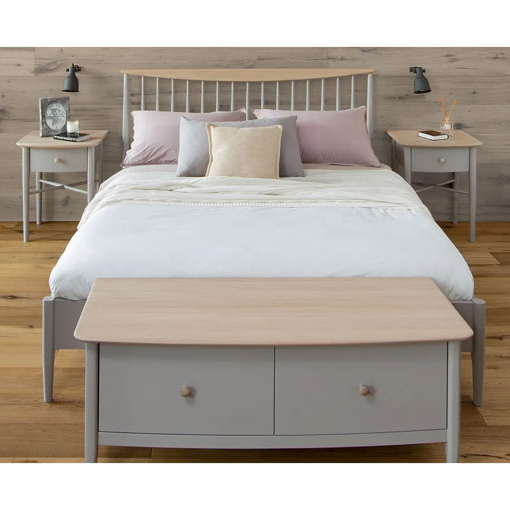 Elise Slatted Bed Frame (Low Foot End) Elise Slatted Bed Frame (Low Foot End)