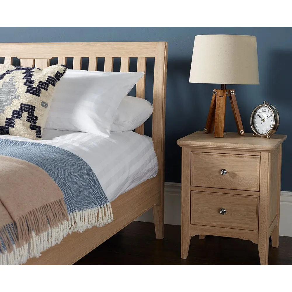 New England Slatted Bed Frame (High Foot End) New England Slatted Bed Frame (High Foot End)