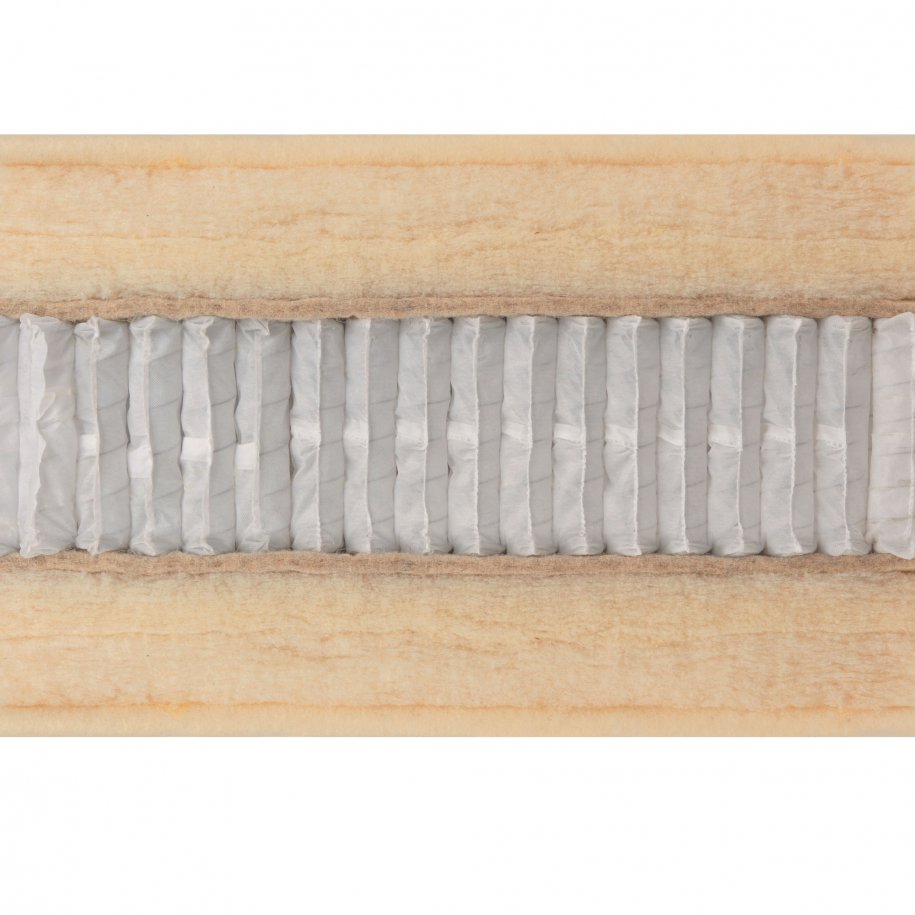 Hypnos Wool origins 6 Mattress Cut Through