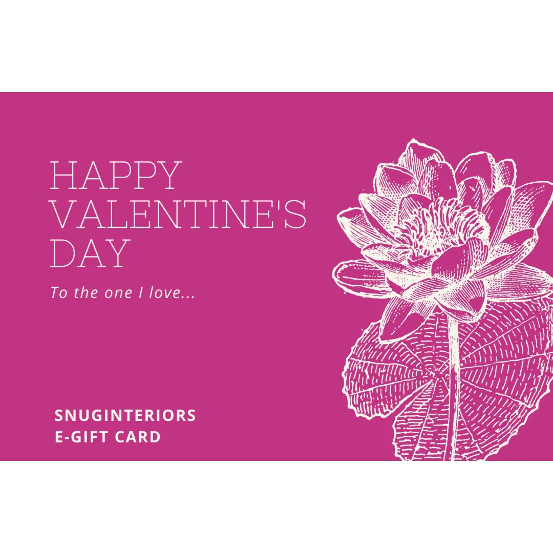 Valentines Day E-Gift Card by snuginteriors